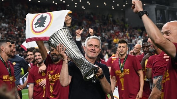 Jose Mourinho's Roma side beat Feyenoord 1-0 to win first Europa Conference League trophy